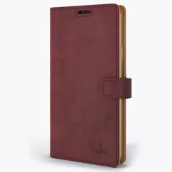 Samsung Galaxy S9 - Vintage Leather Wallet Phone Case -Union Store Plum 100