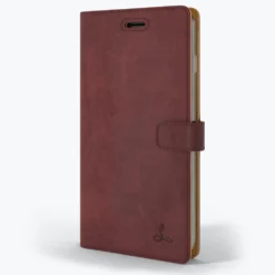Apple IPhone 8 Plus - Vintage Leather Wallet Phone Case -Union Store Plum 16