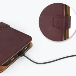 Apple IPhone 13 Mini - Vintage Leather Wallet Phone Case -Union Store Plum 1 4381818e 9d54 464e adef 0d995eca05c5