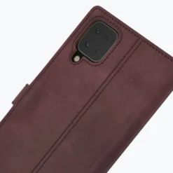 Samsung Galaxy A12 - Vintage Leather Wallet Phone Case -Union Store Plum 1 e682a97a 9901 48c7 9873 ba8a80f215cf