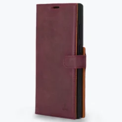 Samsung Galaxy S23 Ultra - Vintage Leather Wallet Phone Case