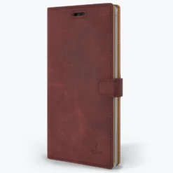 Samsung Galaxy Note 10 Plus - Vintage Leather Wallet Phone Case -Union Store Plum 50