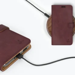 Samsung Galaxy S21 Plus - Vintage Leather Wallet Phone Case -Union Store Plum 52 2d2b03df 4ece 4ee0 a14c bd9a893620d5