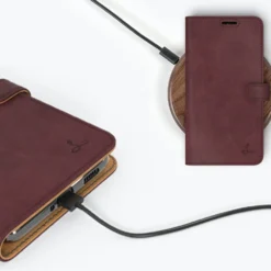 Samsung Galaxy S21 Ultra - Vintage Leather Wallet Phone Case -Union Store Plum 56 ab8a4f6f 49d2 46c3 8ca3 84ef9a48e5c1