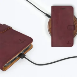 Apple IPhone 11 - Vintage Leather Wallet Phone Case -Union Store Plum 5c2a7e7a 7312 474d 8d5b c095ffb512bc