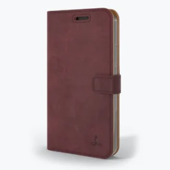 Apple IPhone 12 Mini - Vintage Leather Wallet Phone Case -Union Store Plum 79