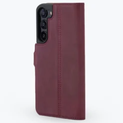 Samsung Galaxy S23 Plus - Vintage Leather Wallet Phone Case -Union Store Plum 7cd42db9 3a88 467f bdca 8dfb079131eb