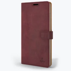 Samsung Galaxy S10 Plus - Vintage Leather Wallet Phone Case -Union Store Plum 95