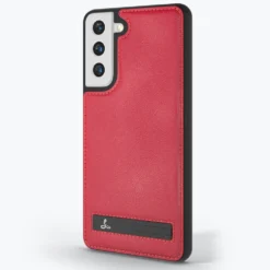 Samsung Galaxy S21 FE - Metro Leather Phone Case -Union Store Red 6