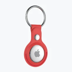 Metro Leather Apple Air Tag Case -Union Store Red eb7345a6 42f7 45d6 9d02 10134f19d951