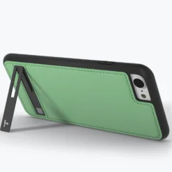 Apple IPhone SE 2022 / 2020 / 8 / 7 - Metro Leather Phone Case -Union Store Sage 2