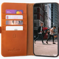 Samsung Galaxy A56 - Metro Leather Wallet Phone Case -Union Store SamsungA56shinywallet 5590