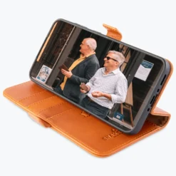 Samsung Galaxy A56 - Metro Leather Wallet Phone Case -Union Store SamsungA56shinywallet 5598