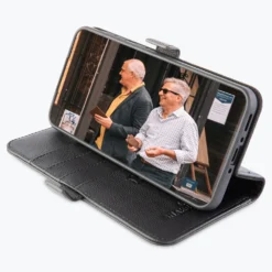 Samsung Galaxy A56 - Metro Leather Wallet Phone Case -Union Store SamsungA56shinywallet 5599