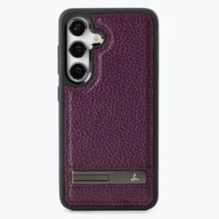 Samsung Galaxy S24 - Metro Leather Phone Case -Union Store SamsungGalaxyS24Plus MetroCases Burgundy2