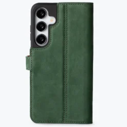 Samsung Galaxy S24 - Vintage Leather Wallet Phone Case -Union Store SamsungGalaxyS24Plus VintageWallet BottleGreen6