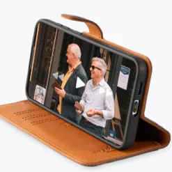 Samsung Galaxy S25 Plus - Vintage Leather Wallet Phone Case 38 Samsung Galaxy S25 Plus - Vintage Leather Wallet Phone Case -Union Store SamsungGalaxyS24Plus VintageWallet Chestnut2 1