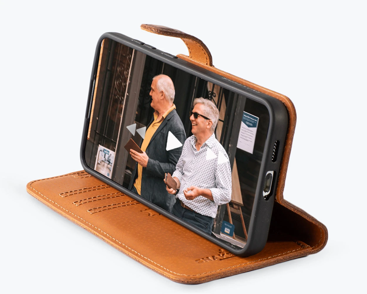 Samsung Galaxy S25 Plus - Vintage Leather Wallet Phone Case 19 Samsung Galaxy S25 Plus - Vintage Leather Wallet Phone Case - Image 19