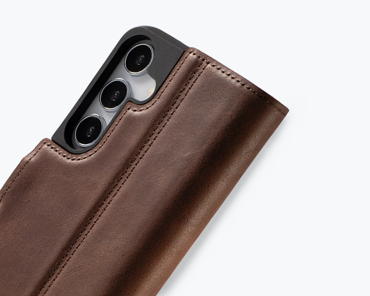 Samsung Galaxy S25 Plus - Vintage Leather Wallet Phone Case 18 Samsung Galaxy S25 Plus - Vintage Leather Wallet Phone Case - Image 18