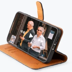 Samsung Galaxy S24 - Vintage Leather Wallet Phone Case -Union Store SamsungGalaxyS24Plus VintageWallet Navy2