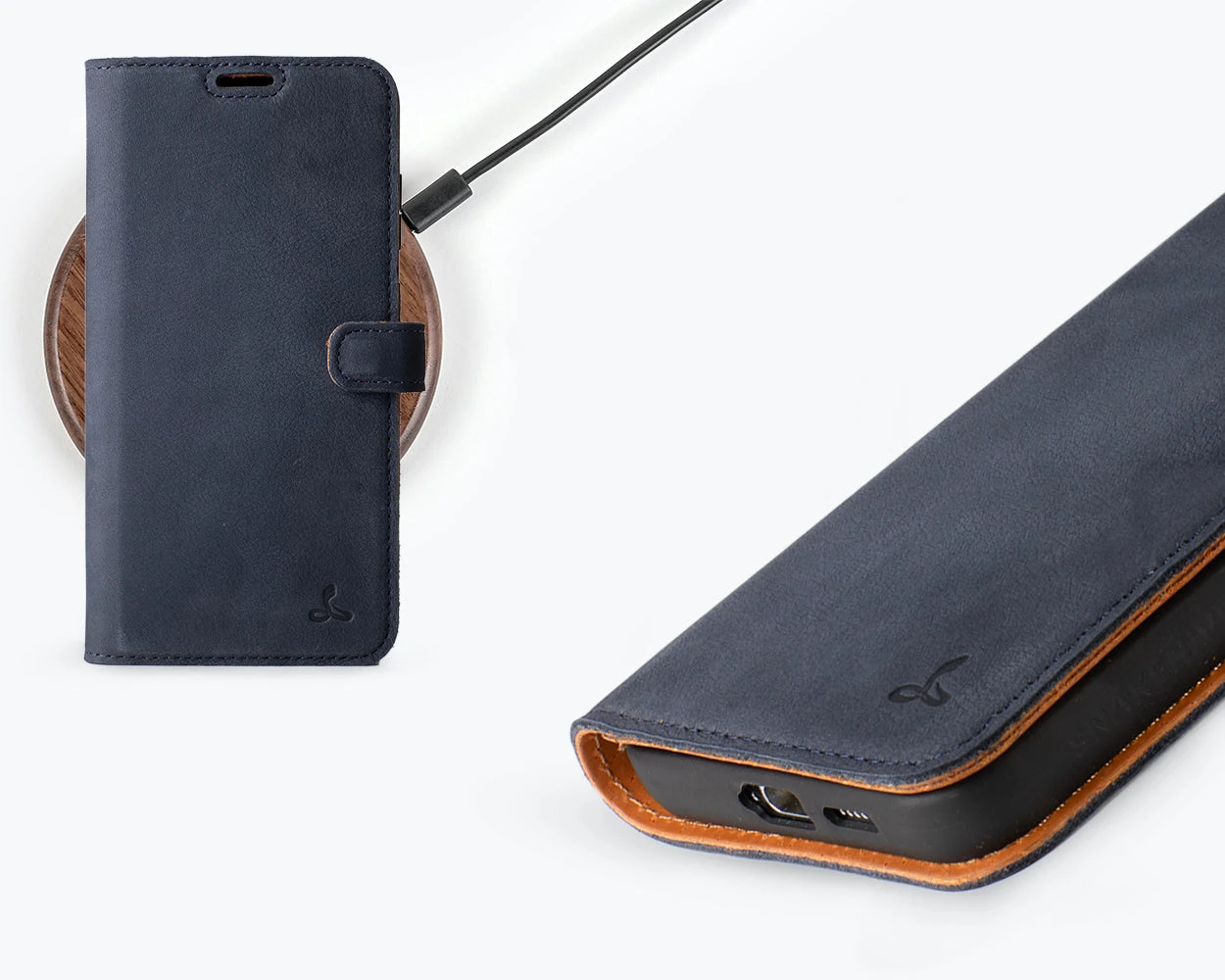 Samsung Galaxy S25 Plus - Vintage Leather Wallet Phone Case 14 Samsung Galaxy S25 Plus - Vintage Leather Wallet Phone Case - Image 14