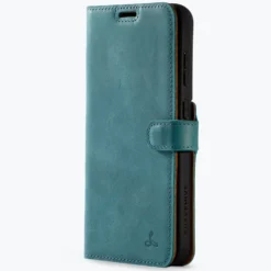Samsung Galaxy S25 - Vintage Leather Wallet Phone Case -Union Store SamsungGalaxyS24Plus VintageWallet Teal1 12084e3c 2bb4 400a abcc e7fe709b2d19