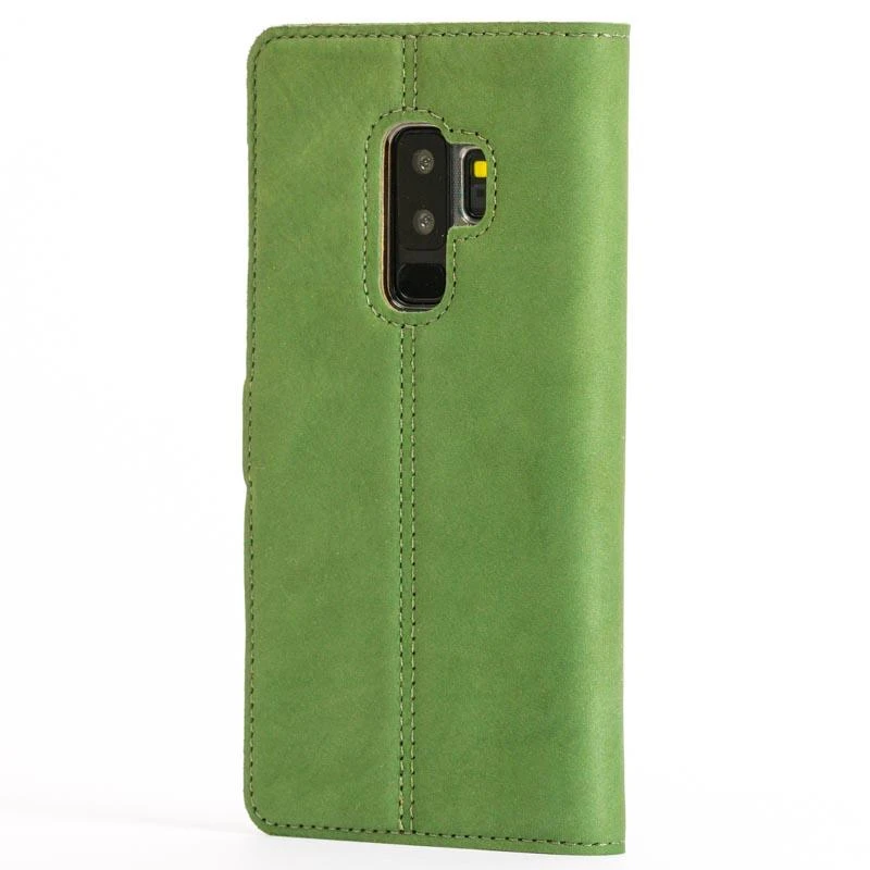 Samsung Galaxy S9 Plus - Vintage Leather Wallet Phone Case 8 Samsung Galaxy S9 Plus - Vintage Leather Wallet Phone Case - Image 8