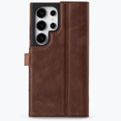 Samsung Galaxy S24 Ultra - Vintage Leather Wallet Phone Case -Union Store SamsungS24Ultra VintageWallet Chestnut7