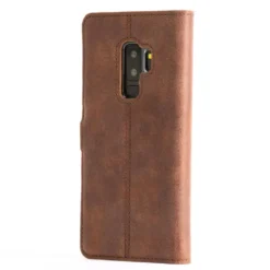 Samsung Galaxy S9 Plus - Vintage Leather Wallet Phone Case 26 Samsung Galaxy S9 Plus - Vintage Leather Wallet Phone Case -Union Store SamsungS9 VintageLeatherWalletChestnutBrown 2
