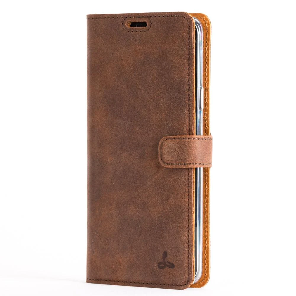 Samsung Galaxy S9 Plus - Vintage Leather Wallet Phone Case 1 Samsung Galaxy S9 Plus - Vintage Leather Wallet Phone Case