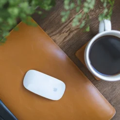 Metro Leather Desk Mat - Medium -Union Store SnakehiveLeatherDeskMatMedium2