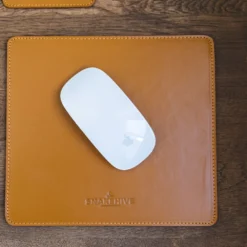Metro Leather Mouse Mat / Mouse Pad -Union Store SnakehiveLeatherMousePadLifestyle3