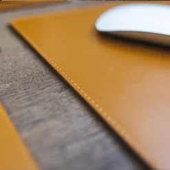 Metro Leather Mouse Mat / Mouse Pad -Union Store SnakehiveLeatherMousePadLifestyle4