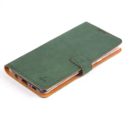 Samsung Galaxy S10 - Vintage Leather Wallet Phone Case -Union Store SnakehiveVintageWalletSamsungGalaxyS105GBottleGreen 3 2c52c72e f713 4666 9320 f086f98efa17