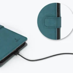 Samsung Galaxy A53 - Vintage Leather Wallet Phone Case -Union Store Teal 2022 05 17T154214.485