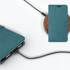 Apple IPhone 14 - Vintage Leather Wallet Phone Case 35 Apple IPhone 14 - Vintage Leather Wallet Phone Case -Union Store Teal 2022 09 02T150510.707