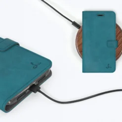 Apple IPhone 11 - Vintage Leather Wallet Phone Case -Union Store Teal 03368408 a1bd 4034 a96b ea4a248059b5