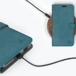 Samsung Galaxy S21 Ultra - Vintage Leather Wallet Phone Case -Union Store Teal 1 e1d7eb49 31a5 4bce b5f6 35495f022a87