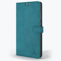 Samsung Galaxy S20 Ultra - Vintage Leather Wallet Phone Case -Union Store Teal 29