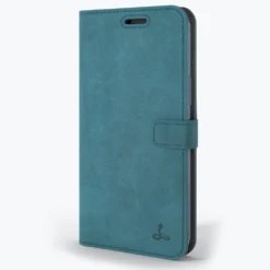 Apple IPhone 12 Pro Max - Vintage Leather Wallet Phone Case -Union Store Teal 50