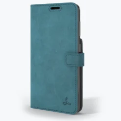 Samsung Galaxy S21 Plus - Vintage Leather Wallet Phone Case -Union Store Teal 6
