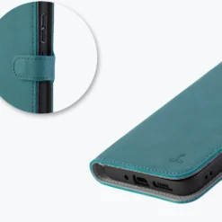 Samsung Galaxy A34 - Vintage Leather Wallet Phone Case -Union Store Teal 71015906 3131 4ef1 bb11 c6443049f2cc