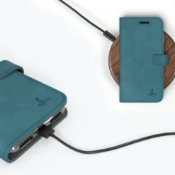 Apple IPhone SE (2020) / SE (2022) - Vintage Leather Wallet Phone Case -Union Store Teal bcf1e01d e2bc 4437 af69 2178692d118c