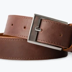 Vintage Leather Belt -Union Store VintageBelt Chestnut 2