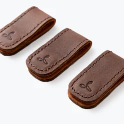 Vintage Leather Small Cable Ties (Pack Of 3)