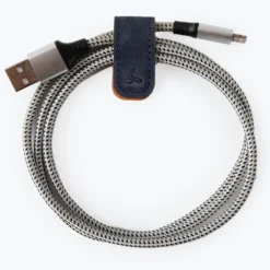 Vintage Leather Small Cable Ties (Pack Of 3) -Union Store VintageCableTies Navy5