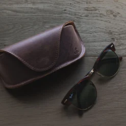 Vintage Leather Glasses Case -Union Store VintageLeatherGlassesCase2