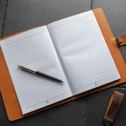 Vintage A5 Leather Notebook Cover -Union Store VintageLeatherNotebook1