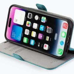 Apple IPhone 15 Pro Max - Vintage Leather Wallet Phone Case (Side Clasp) -Union Store apple iphone 14 pro max vintage leather wallet side clasp teal apple iphone 14 pro max 406668 ae181c8c 5b11 4abc adb2 e01997755f19