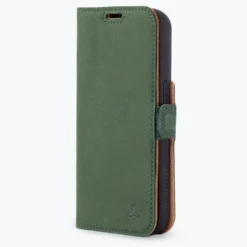 Apple IPhone 14 Pro - Vintage Leather Wallet Phone Case (Side Clasp) -Union Store apple iphone 14 pro vintage leather wallet side clasp bottle green apple iphone 14 pro 881562